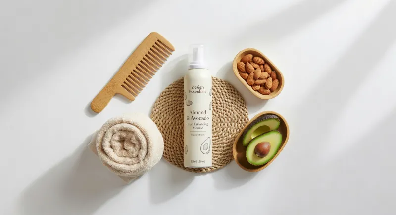 Design Essentials Almond & Avocado Curl Enhancing Mousse