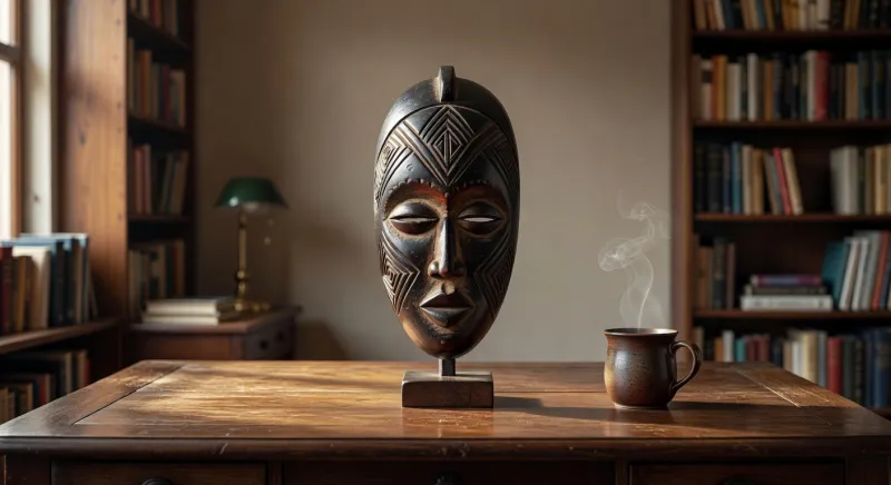 Authentic African Wooden Mask