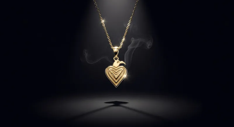 Sankofa Symbol Pendant Necklace