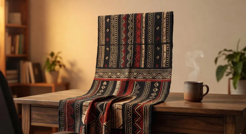 African Mud Cloth Wall Hanging