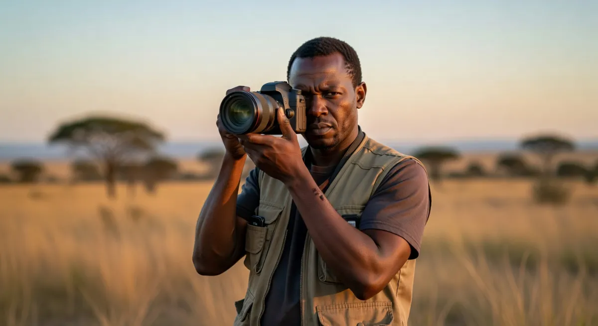 Art Photography Black and White Techniques in African Style