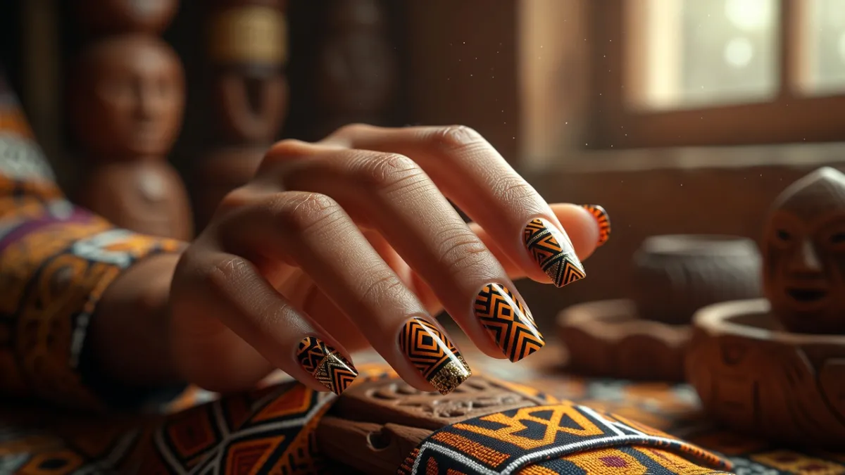 West African Fashion Brands Inspire Nail Art