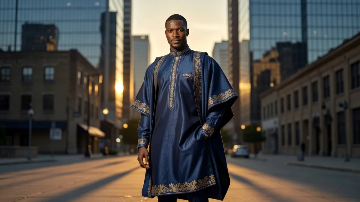Men's Fashion Tips for Body Types in African Style