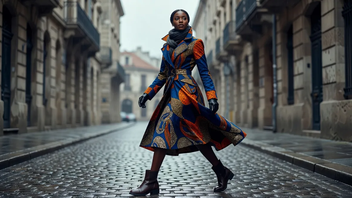 Ankara Coats Fashion in African Style Trends