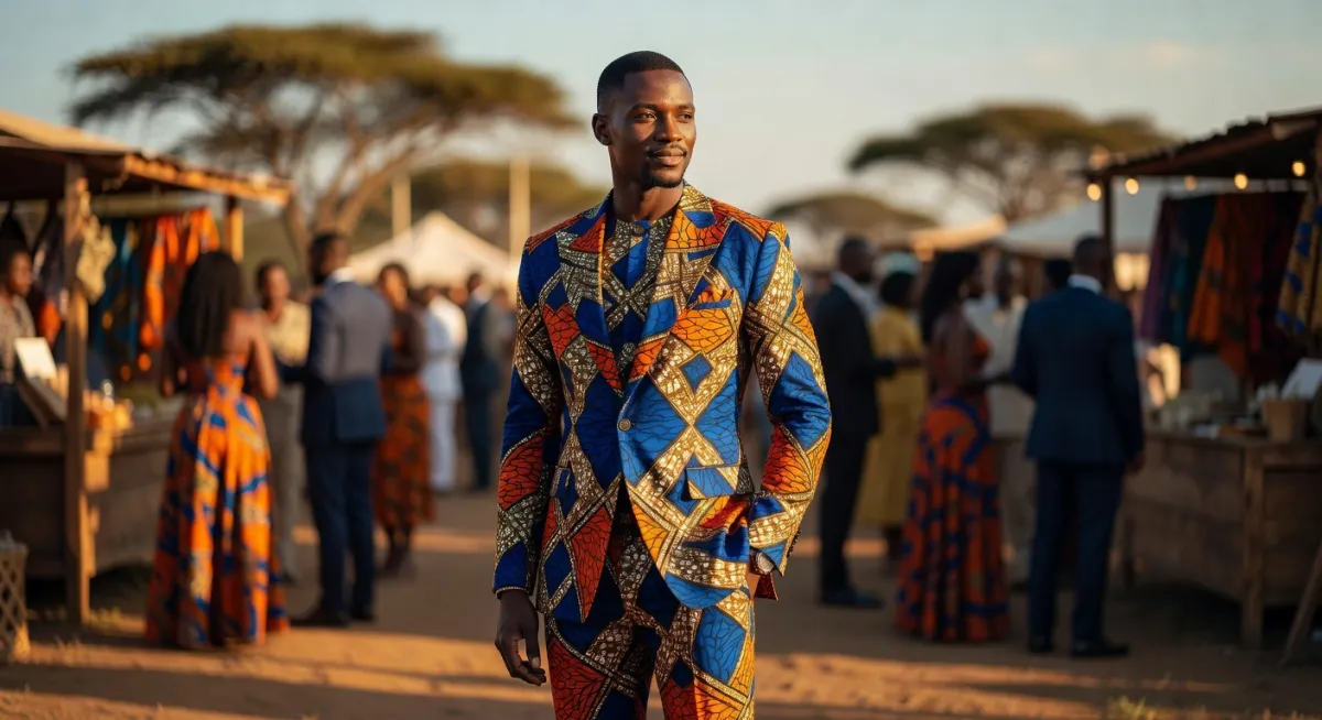 Men's Fashion Tips for Body Types in African Style