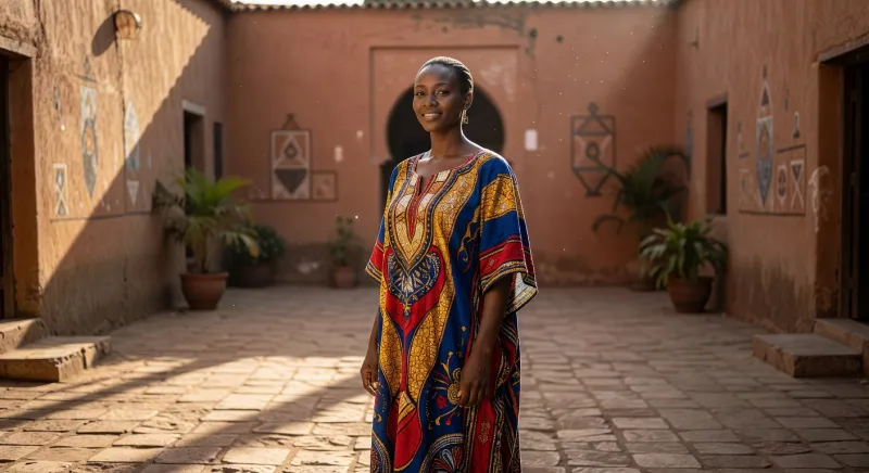 High Fashion Models Hair Pressure in African Styles